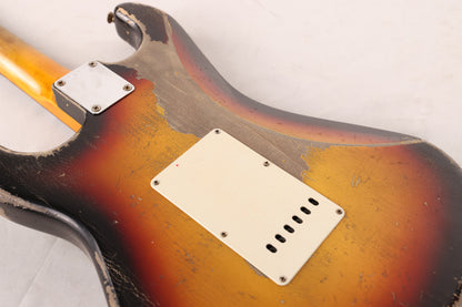 Fender Custom Shop 1960 Stratocaster Ultimate Relic Masterbuilt Greg Fessler 3-Tone Sunburst