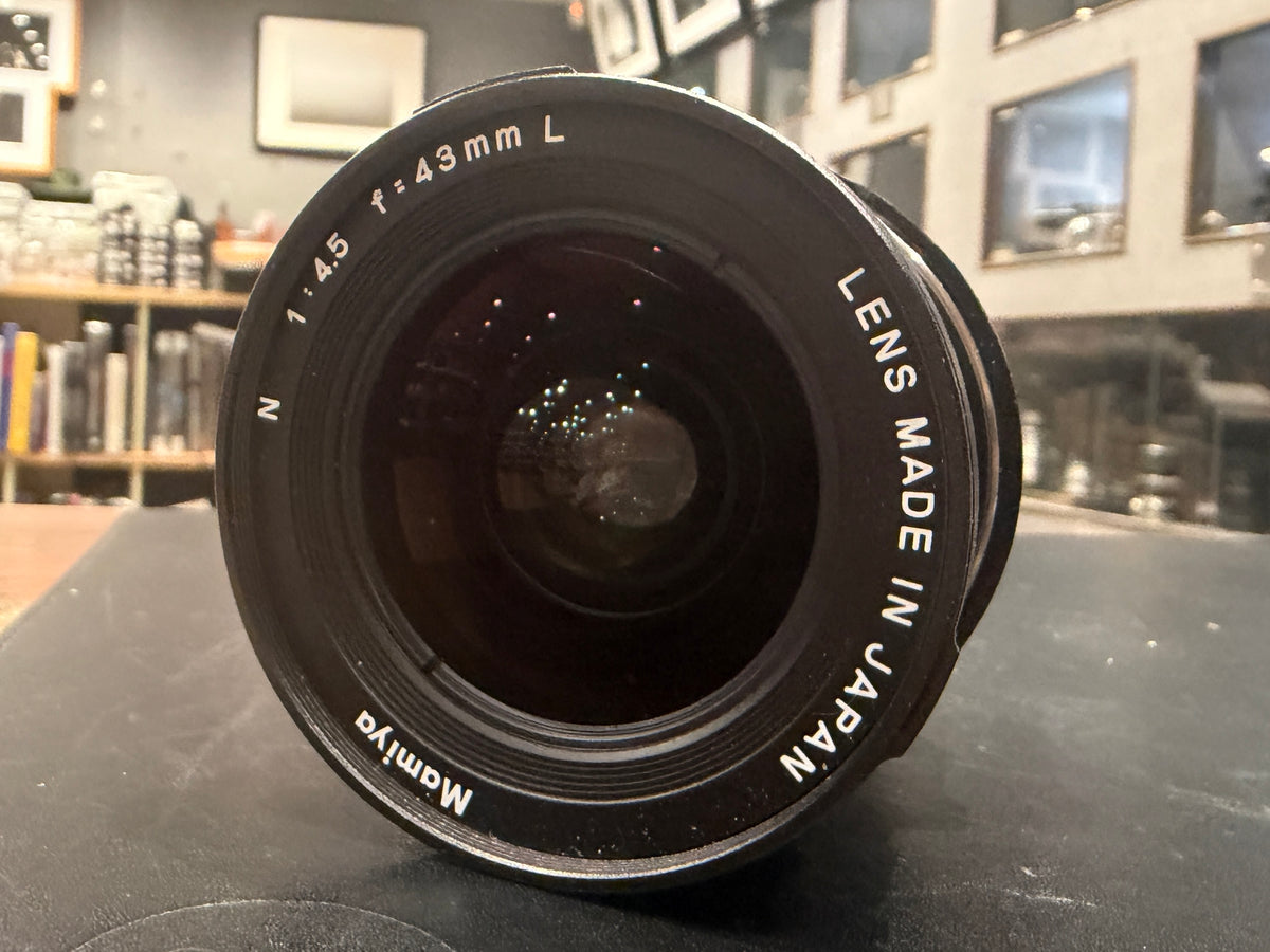 Mamiya 7 II Black Medium Format Rangefinder Camera with 65mm f/4 & 43mm f/4.5 Lenses