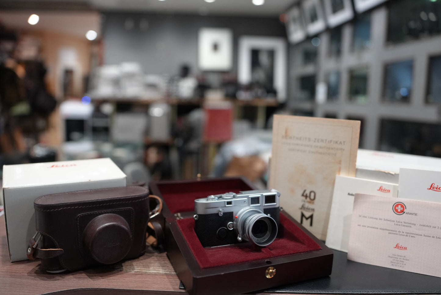 Leica M6J Film Camera With Elmar-M 50Mm F/2.8 Set 10440