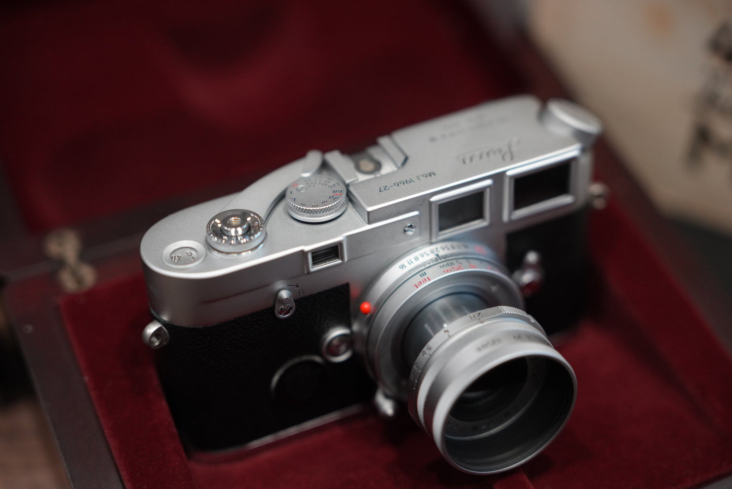 Leica M6J Film Camera With Elmar-M 50Mm F/2.8 Set 10440