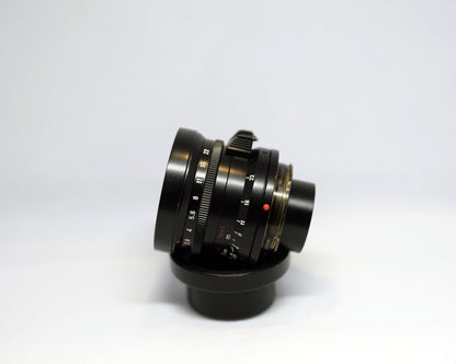 Leica Elmarit 28mm F/2.8 v1 Red Canada (re-Painted Black Paint) 9 elements 九枚玉 九妹 #2197xxx