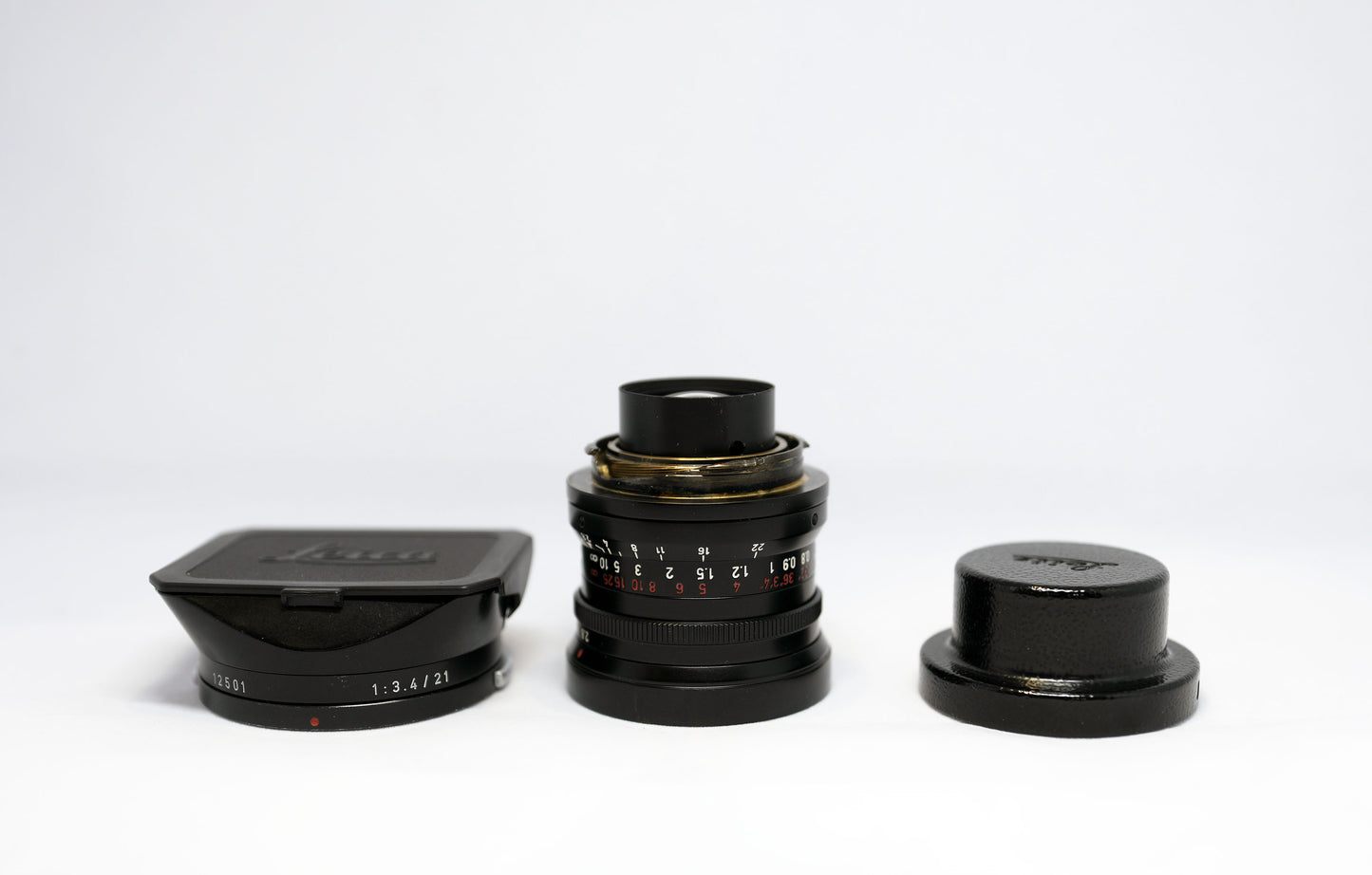 Leica Elmarit 28mm F/2.8 v1 Red Canada (re-Painted Black Paint) 9 elements 九枚玉 九妹 #2197xxx
