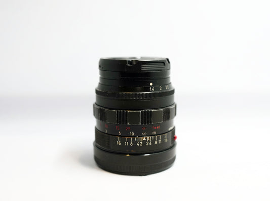 Leica Summilux-M 50mm F/1.4 V2 vintage original Black Paint #1703889