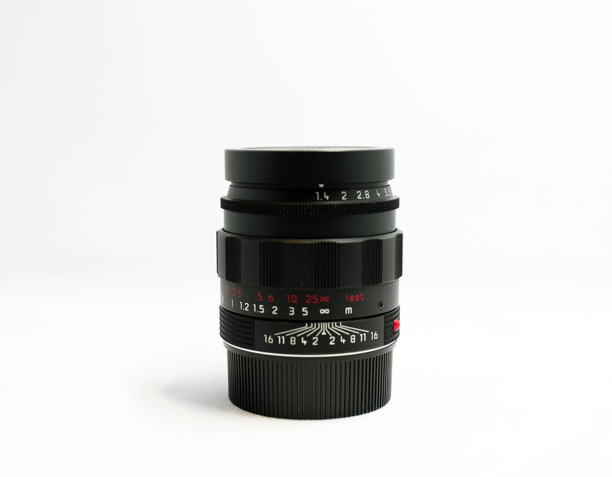 Leica Summilux-M 50mm F/1.4 Asph Black Chrome E43 #4827808