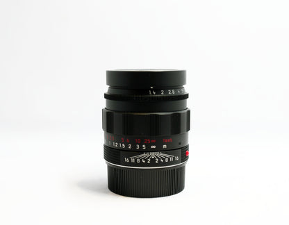 Leica Summilux-M 50mm F/1.4 Asph Black Chrome E43 #4827808