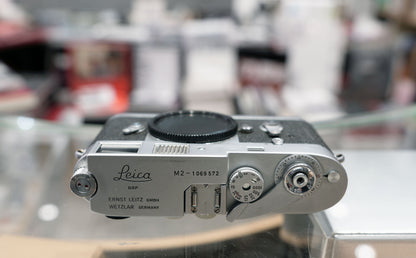 Leica M2 Rangefinder Film Camera Silver #1069572