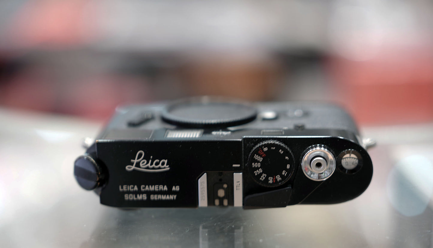 Leica M6 TTL Film Camera 0.85 Black Paint LHSA #2595575