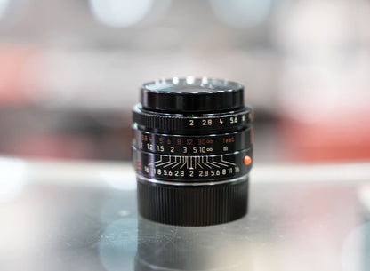 Leica Summicron-M 35mm F/2 Asph Black Paint #4001125 (millennium edition)