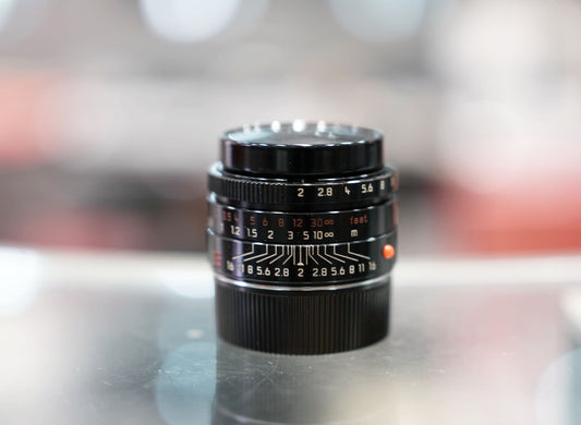 Leica Summicron-M 35mm F/2 Asph Black Paint #4001125 (millennium edition)