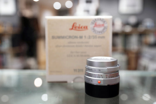 Leica Summicron-M 35mm F/2 V4 (Silver 7 Elements)#3612045 銀七枚