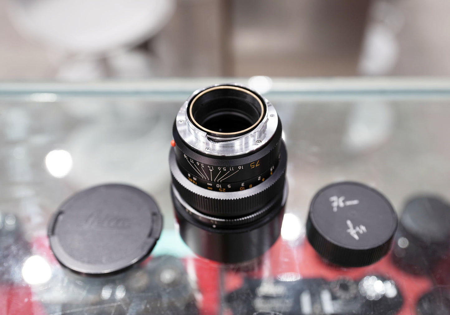 Leica Summilux-M 75mm F/1.4 V3 Germany with 6 bit code #3884939 德國製
