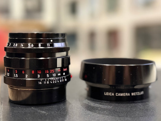 (Brand new) Leica Summilux-M 50mm f/1.4, Glossy Black (Brass) 11713 #04989856