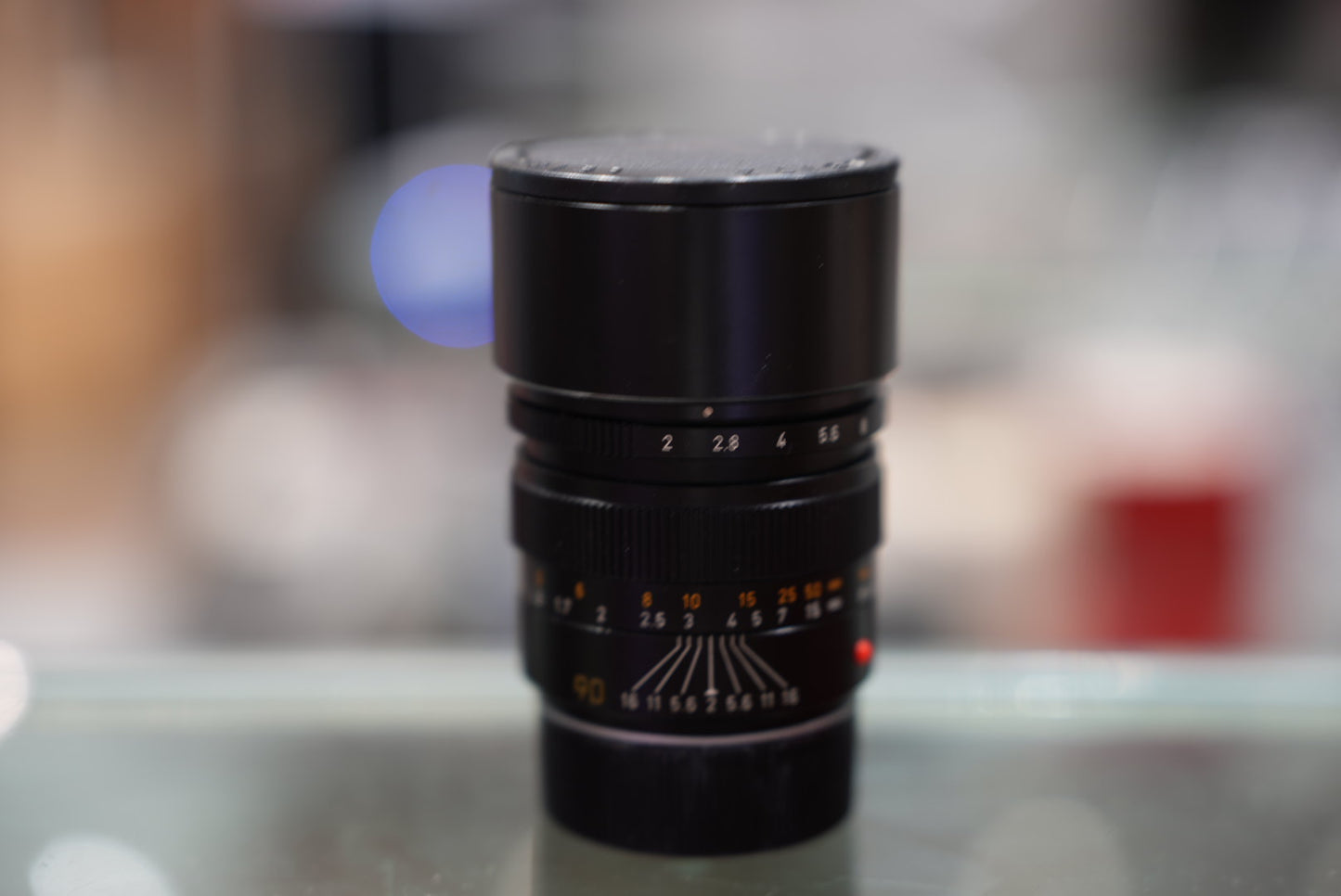 Leica Summicron-M 90mm F/2 Pre-Asph Black #3223036