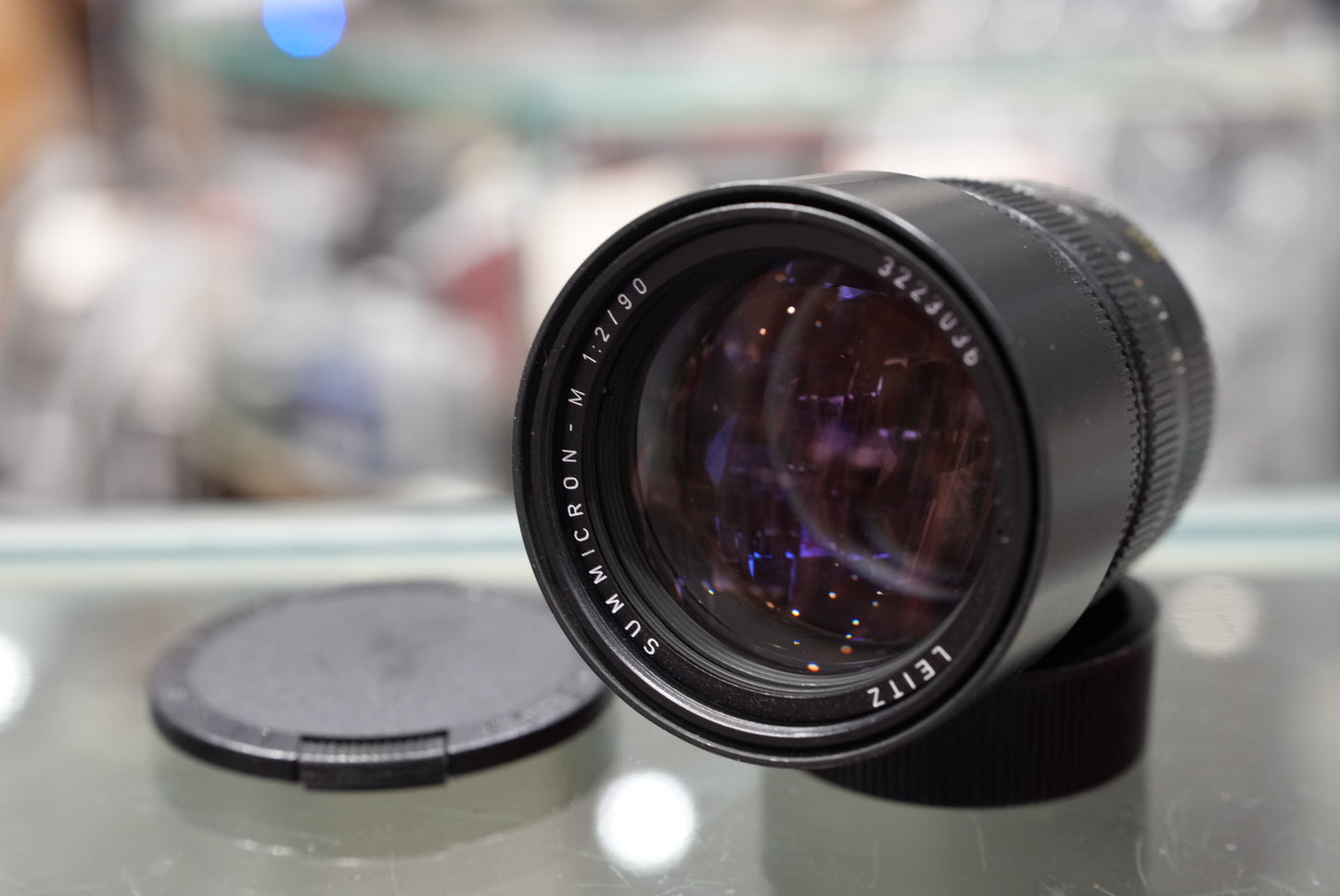 Leica Summicron-M 90mm F/2 Pre-Asph Black #3223036