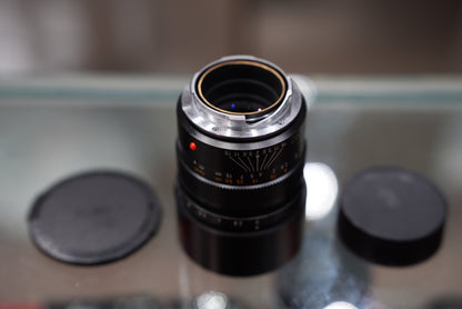 Leica Summicron-M 90mm F/2 Pre-Asph Black #3223036