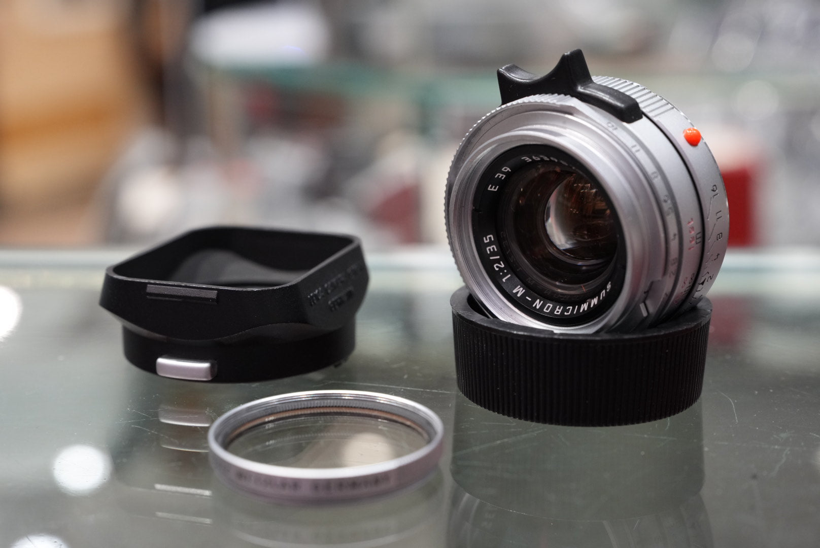 Leica Summicron-M 35mm F/2 v4 Pre-Asph (7 elements) king of bokeh 銀七 七枚玉