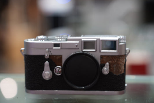 Leica M3 Rangefinder Film Camera DS Silver #830208