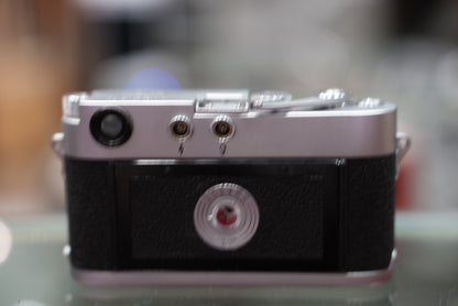Leica M3 Rangefinder Film Camera DS Silver #830208