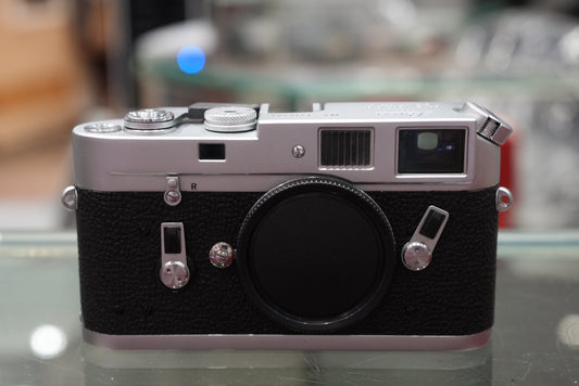 Leica M4 Rangefinder Film Camera Silver #1210599