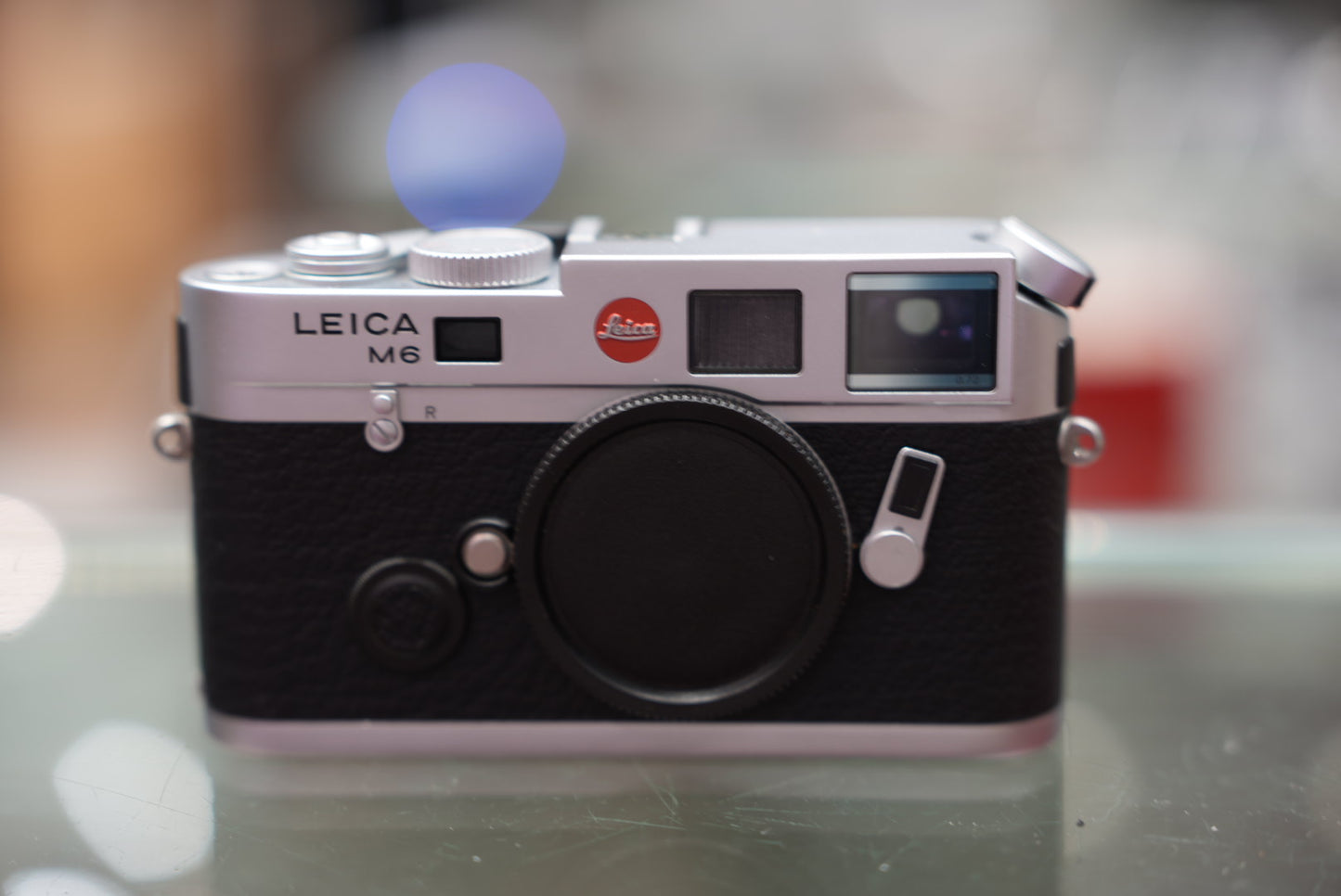 Leica M6 TTL Rangefinder Film Camera 0.72 Silver ##2474513