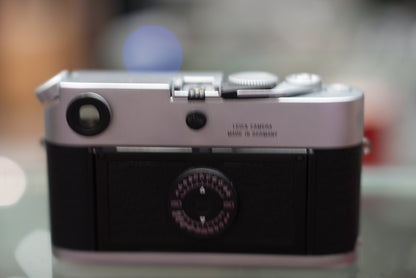 Leica M6 TTL Rangefinder Film Camera 0.72 Silver ##2474513