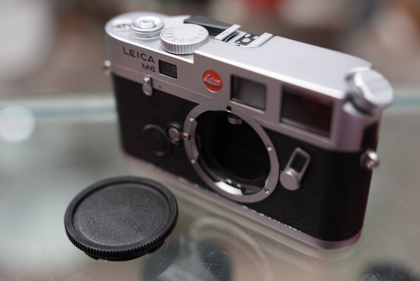 Leica M6 TTL Rangefinder Film Camera 0.72 Silver ##2474513