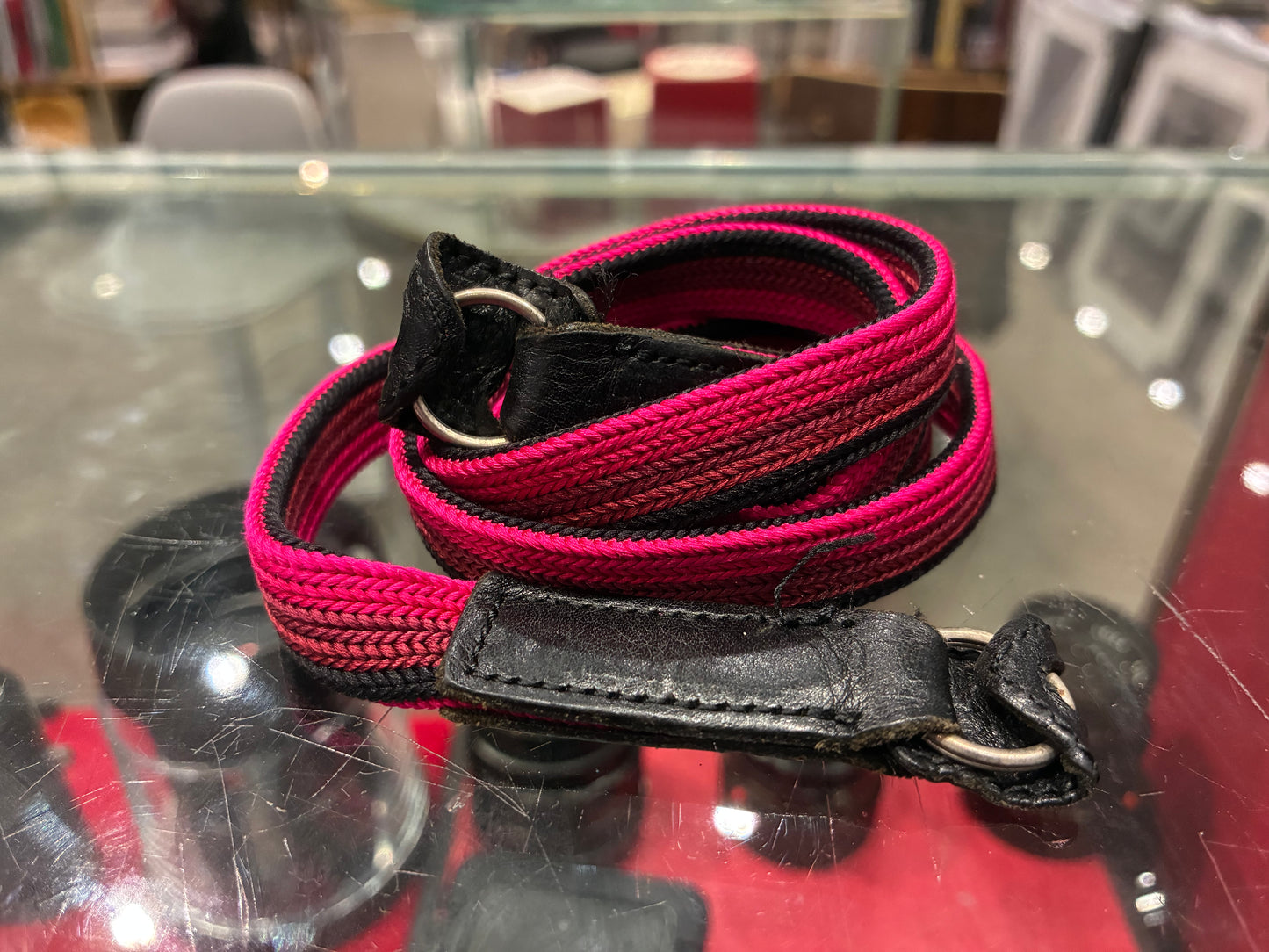 A&A Camera Strap (Red+Black)used