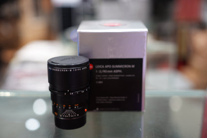 Leica APO-Summicron-M 90mm  F/2 Asph 11884 #3955634 90apo