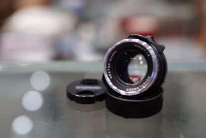 Voigtlander R3A Film Camera #0623661 With Voigtlander 40mm F/1.4 #8210073