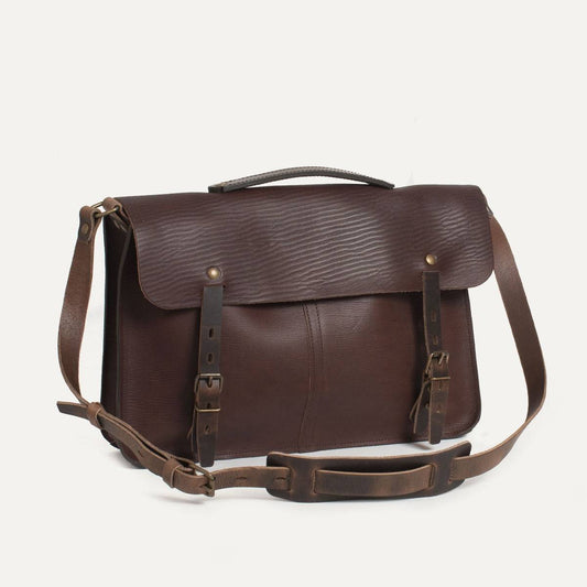 Bleu De Chauffe Justin Plumber BAg (Dark Brown)
