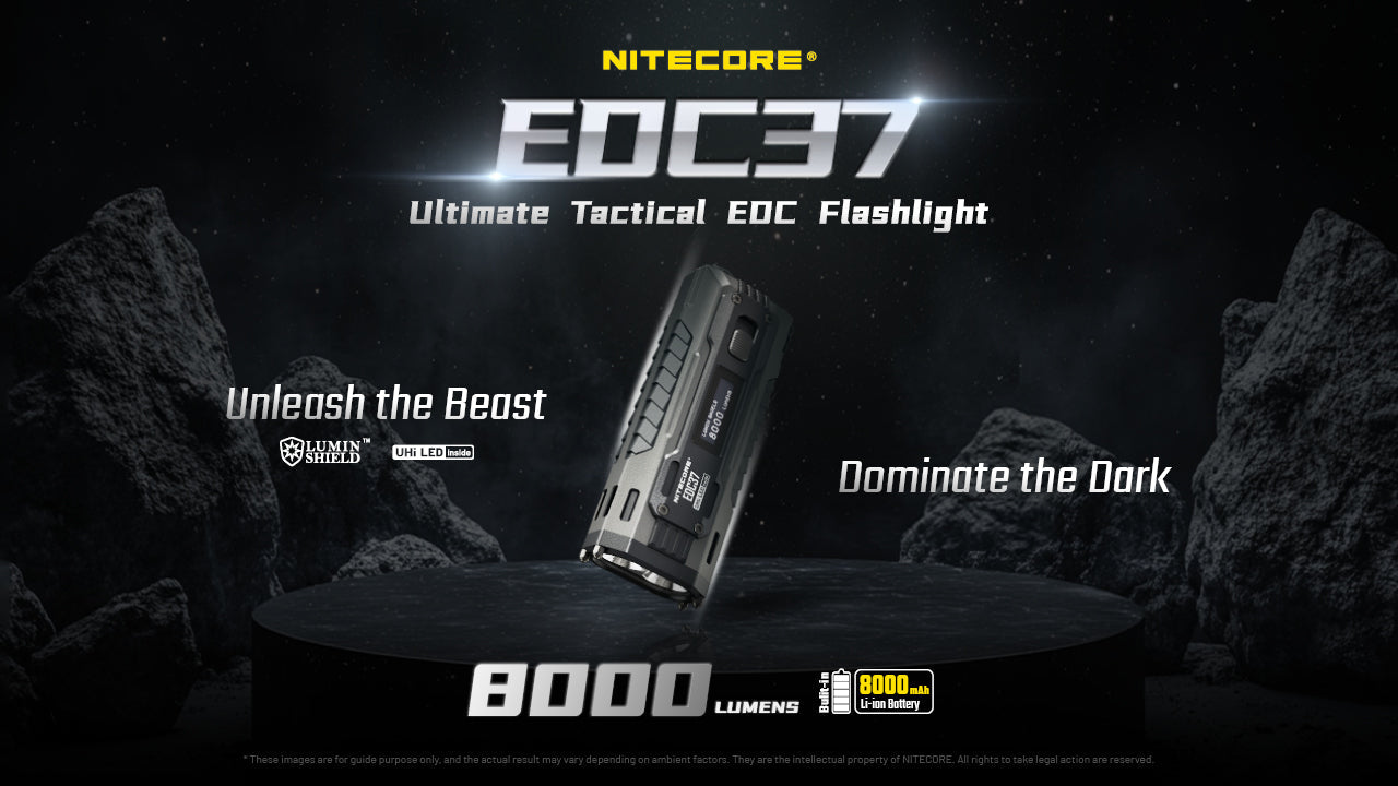 Nitecore Ultimate Tactical EDC Flashlight EDC37