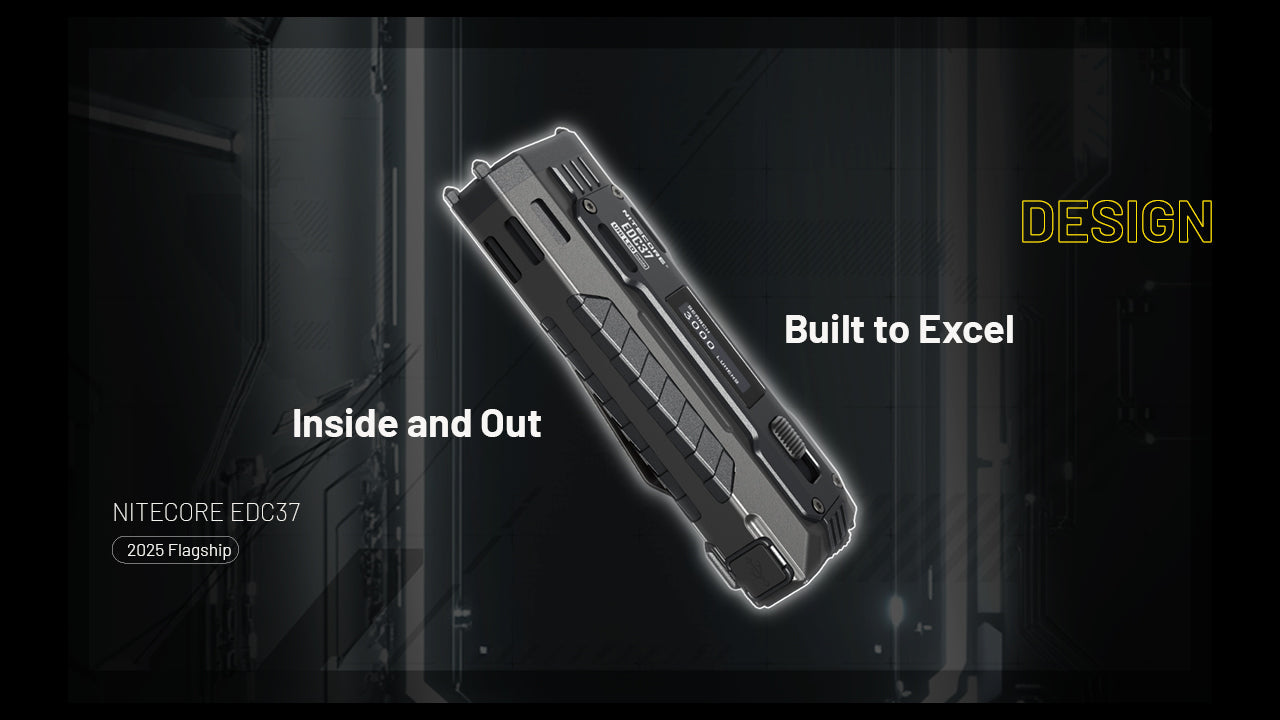 Nitecore Ultimate Tactical EDC Flashlight EDC37