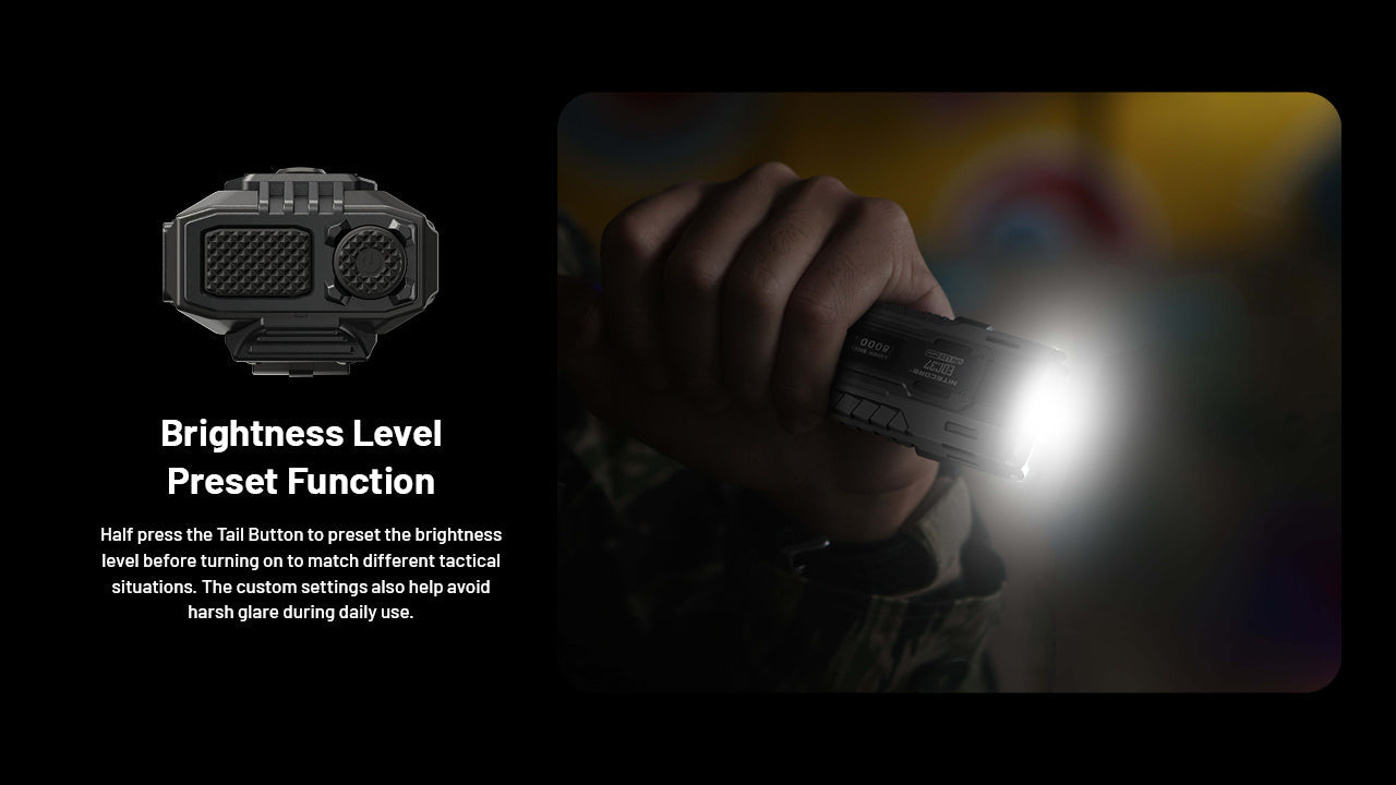 Nitecore Ultimate Tactical EDC Flashlight EDC37