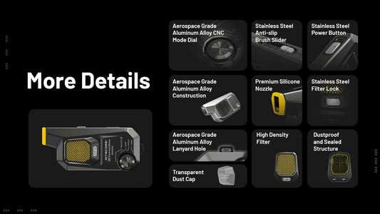 Nitecore BB21 electronic Photography Blower