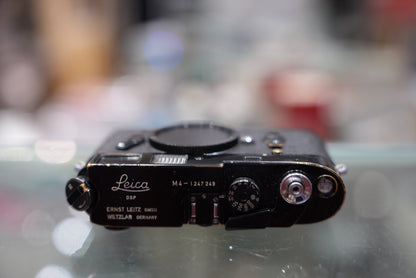 Leica M4 Black Paint Film Camera #1247249
