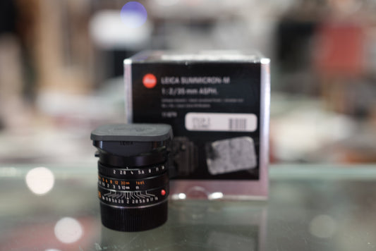 Leica Summicron-M 35mm F/2 Asph Black 11879 #4201859