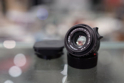 Leica Summicron-M 35mm F/2 Asph Black 11879 #4201859