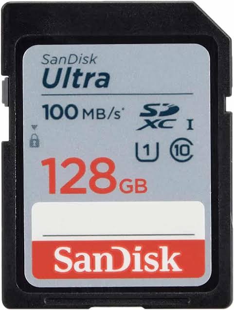 SanDisk Ultra SDXC UHS-1 Card 128GB