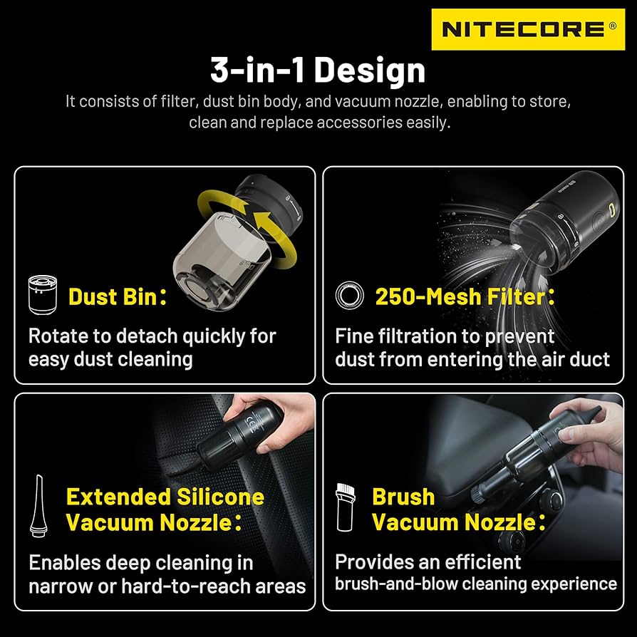 Nitecore BB Nano Portable Versatile Electronic Blower
