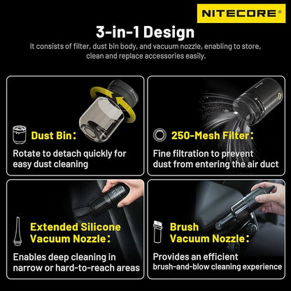Nitecore BB Nano Portable Versatile Electronic Blower