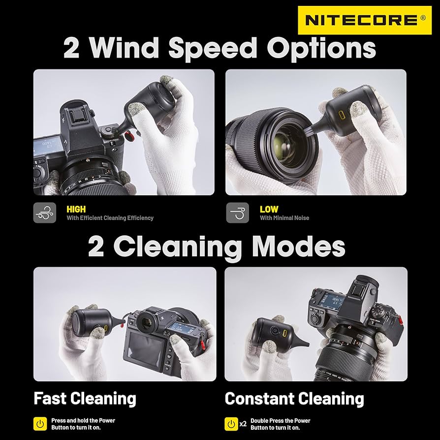 Nitecore BB Nano Portable Versatile Electronic Blower