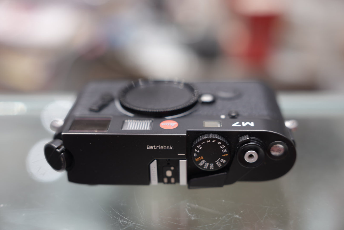 Leica M7 “Starter Set”0.72 Black Film Rangefinder Camera #2885670