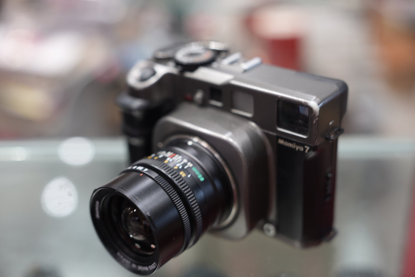 Mamiya 7 Medium Format Film Camera With 65mm F/4 & 150mm F/4.5 Lens #0D1256