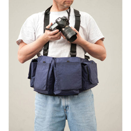 Newswear Men’s Digital Chestvest-Navy Blue #108227