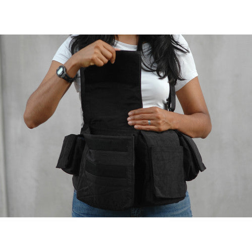 Newswear Women’s Digital Chestvest-Black #511761