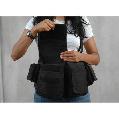Newswear Women’s Digital Chestvest-Black #511761
