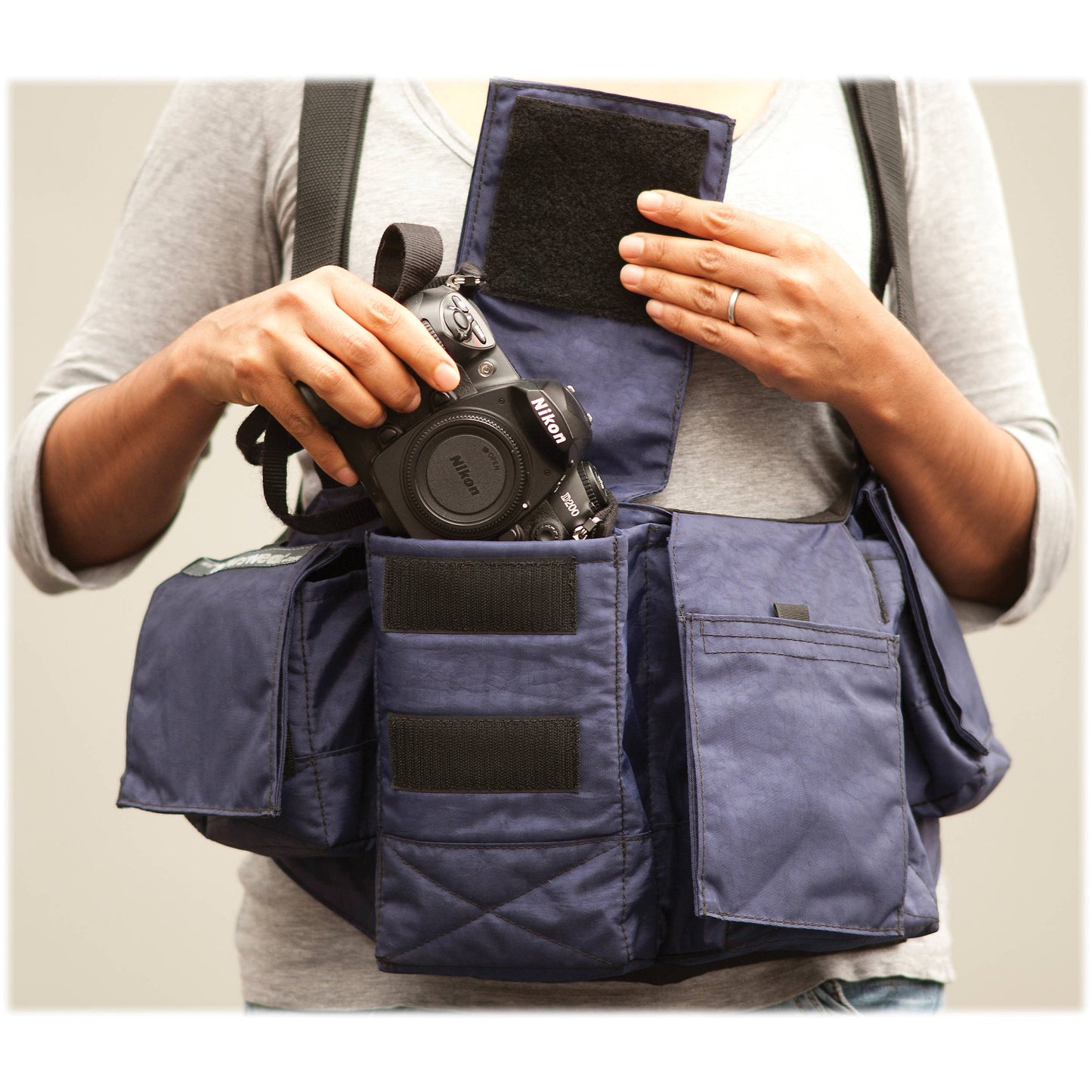 Newswear Women’s Medium Chestvest-Navy Blue #959530