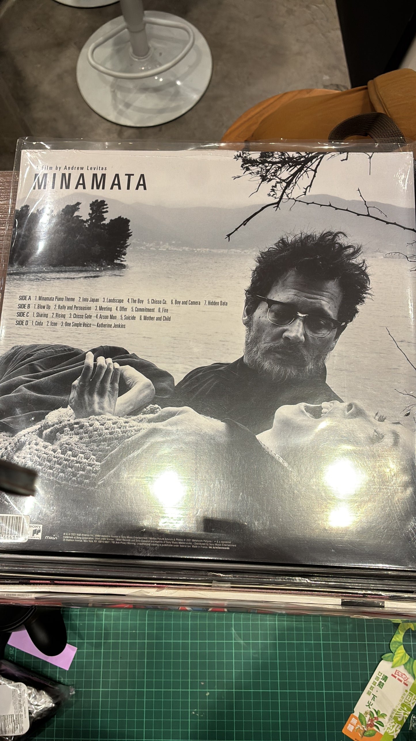 Minamata 電影原聲黑膠大碟Original Motion Picture Soundtrack Vinyl By Record  Ryuichi Sakamoto 坂本龍一