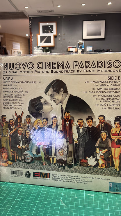 星光伴我心 Nuovo Cinema Paradise 電影原聲黑膠大碟Original Motion Picture Soundtrack Vinyl Record By Ennio Morricone