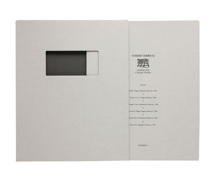 Toshio Shibata Landscape Collotype Portfolio